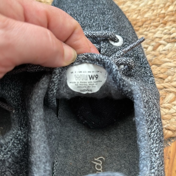 Women’s Allbirds sz 9 grey wool - Picture 3 of 6